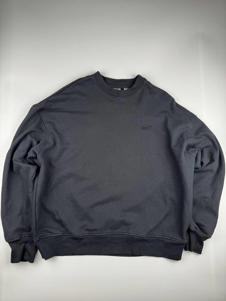 Levi's Authentic Crewneck Sweatshirt Black Size XS