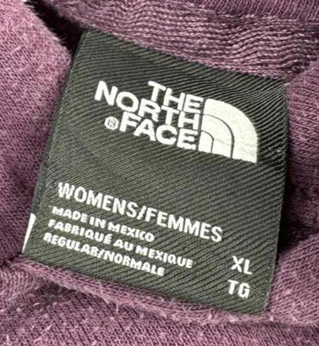 The North Face Hoodie Womens XL Pullover Graphic Sweatshirt, Purple
