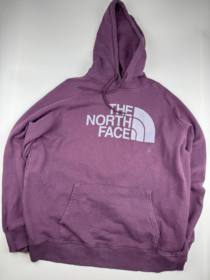 The North Face Hoodie Womens XL Pullover Graphic Sweatshirt, Purple