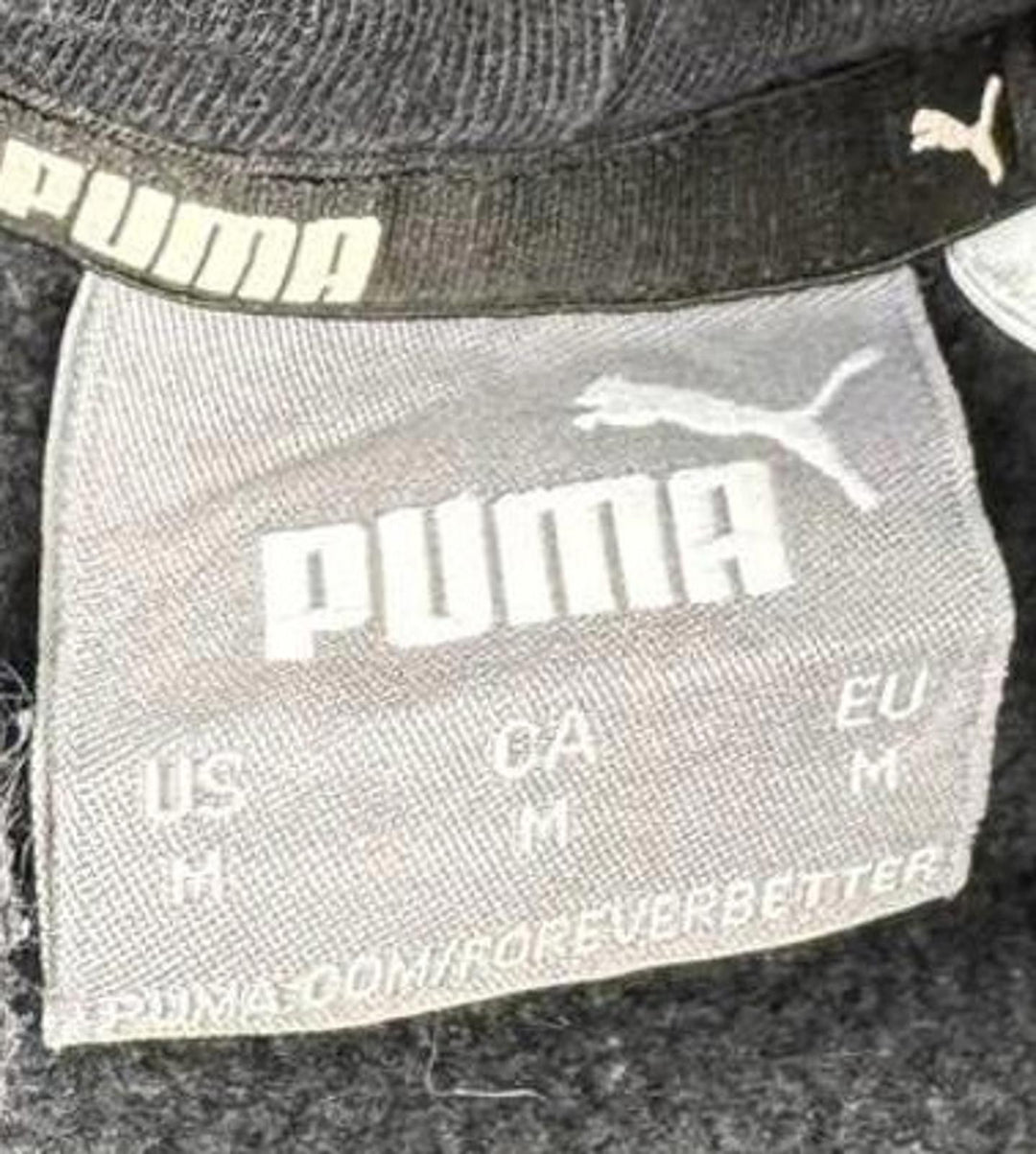 PUMA Men's Big Logo Fleece Hoodie Hooded Sweatshirt Size Medium