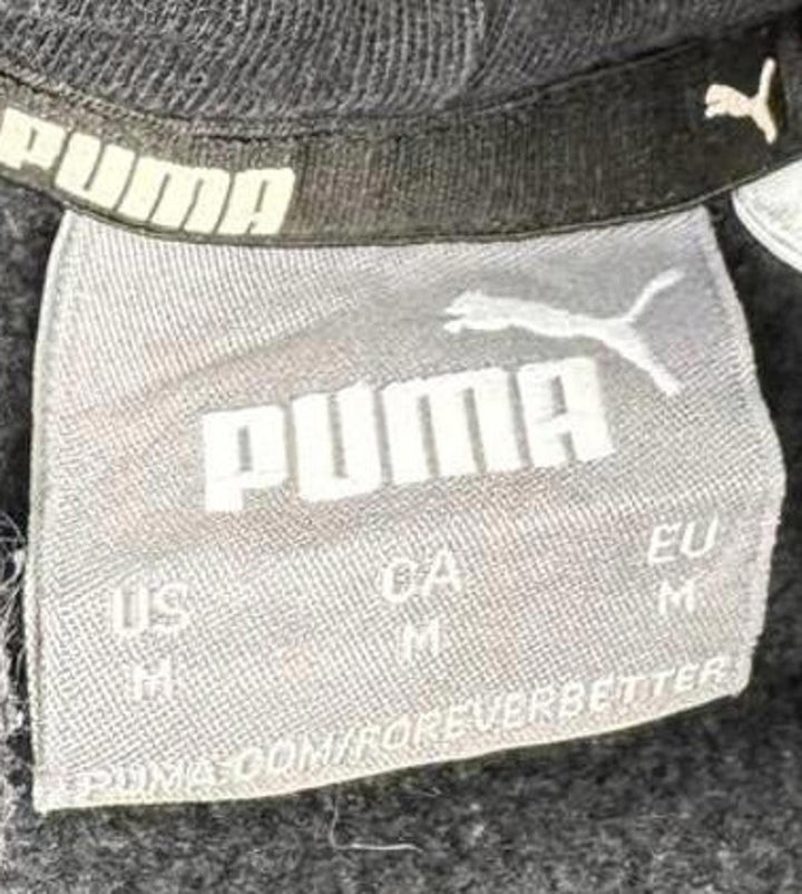 PUMA Men's Big Logo Fleece Hoodie Hooded Sweatshirt Size Medium