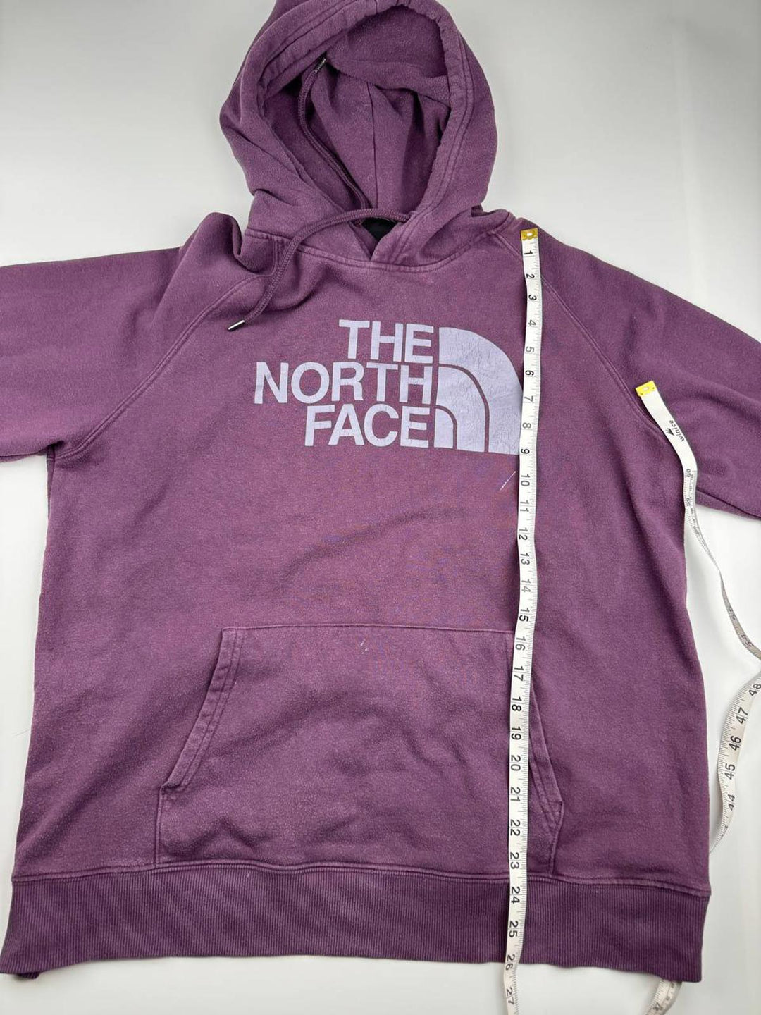 The North Face Hoodie Womens XL Pullover Graphic Sweatshirt, Purple