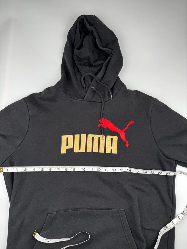PUMA Men's Big Logo Fleece Hoodie Hooded Sweatshirt Size Medium