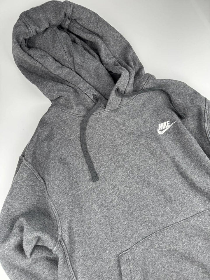 Nike Hoodie Mens Small Grey Sportswear Pullover Hooded Sweatshirt