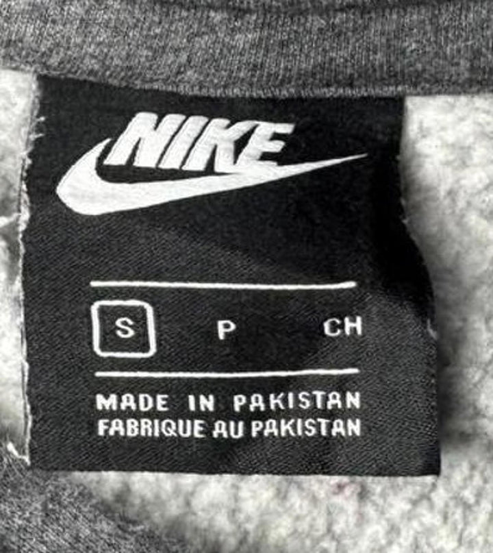 Nike Hoodie Mens Small Grey Sportswear Pullover Hooded Sweatshirt