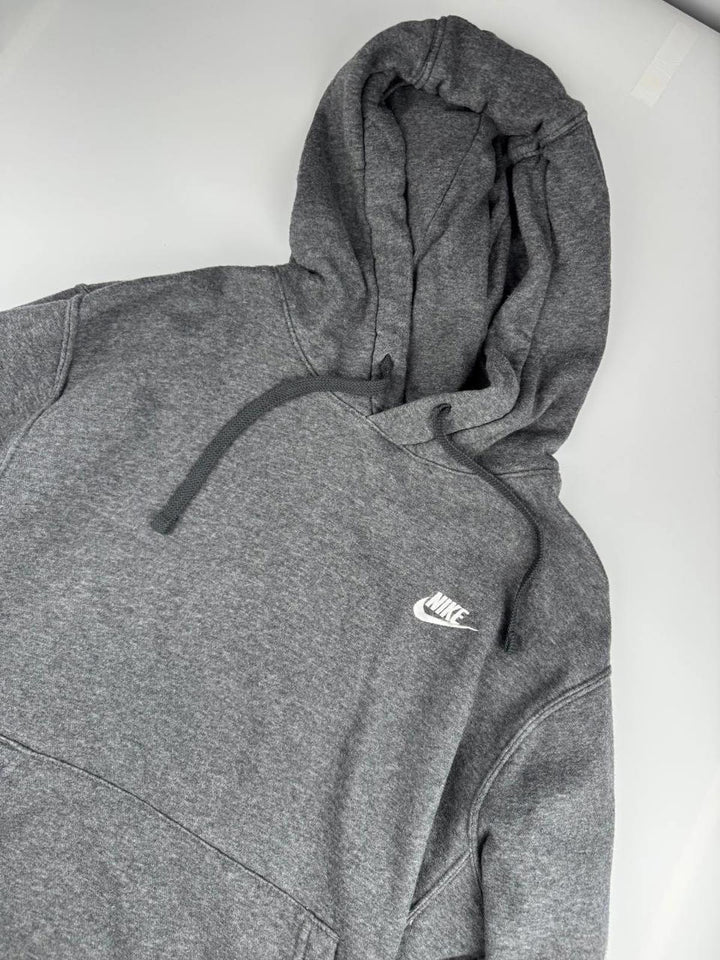 Nike Hoodie Mens Small Grey Sportswear Pullover Hooded Sweatshirt