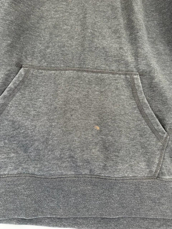 The North Face Hoodie Women's XXL Grey Pink Sweatshirt Pullover Sweater Logo