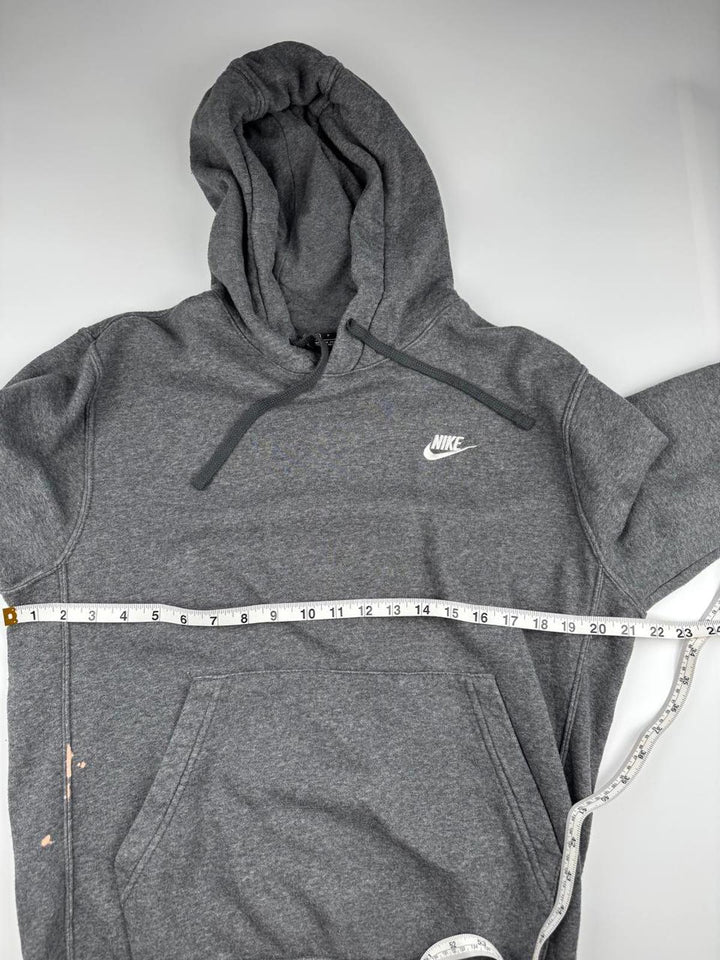 Nike Hoodie Mens Small Grey Sportswear Pullover Hooded Sweatshirt
