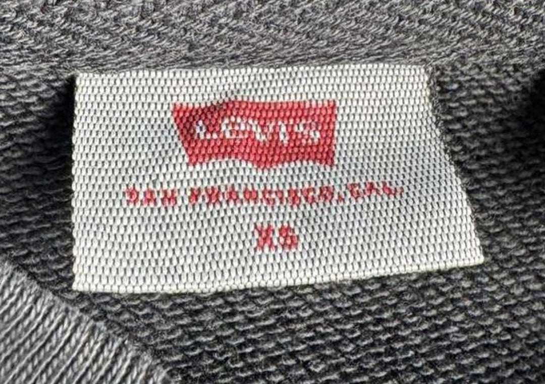 Levi's Authentic Crewneck Sweatshirt Black Size XS