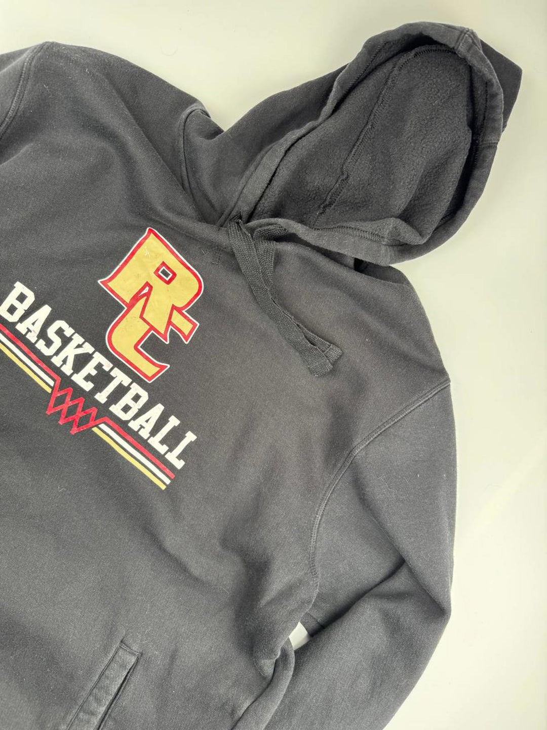 Adidas RC Basketball Hoodie sweatshirt Black Size XL