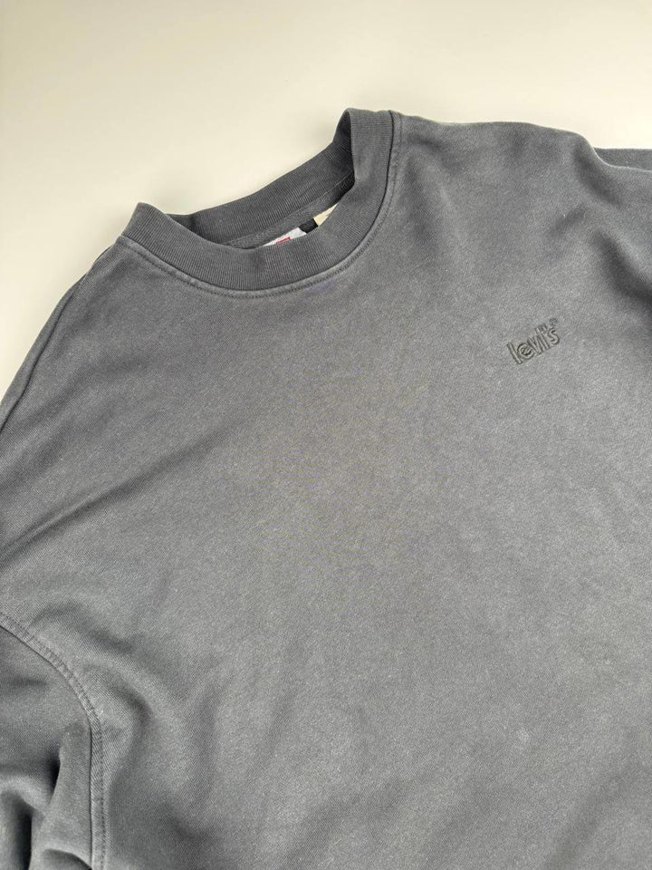 Levi's Authentic Crewneck Sweatshirt Black Size XS