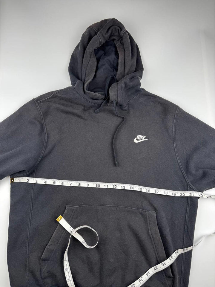 Nike Men's Hoodie Small Sweatshirt Black Embroidered Swoosh