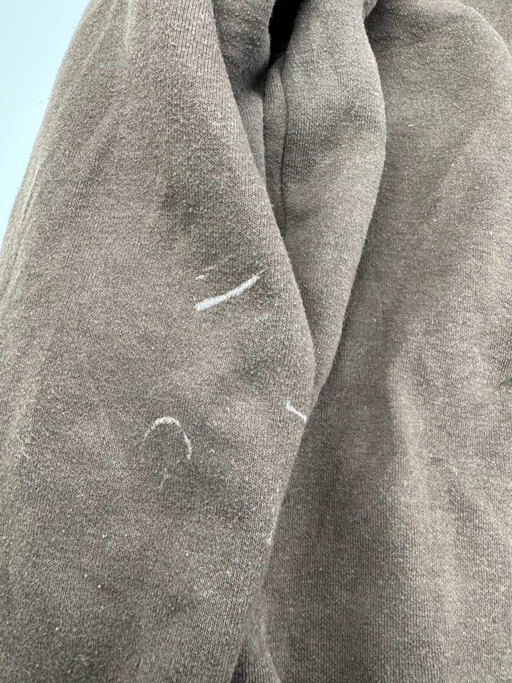 Carhartt Brown Zip-Up Hoodie Sweatshirt