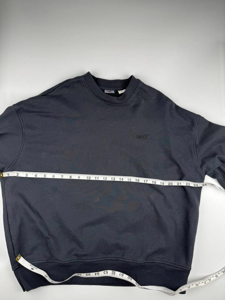 Levi's Authentic Crewneck Sweatshirt Black Size XS