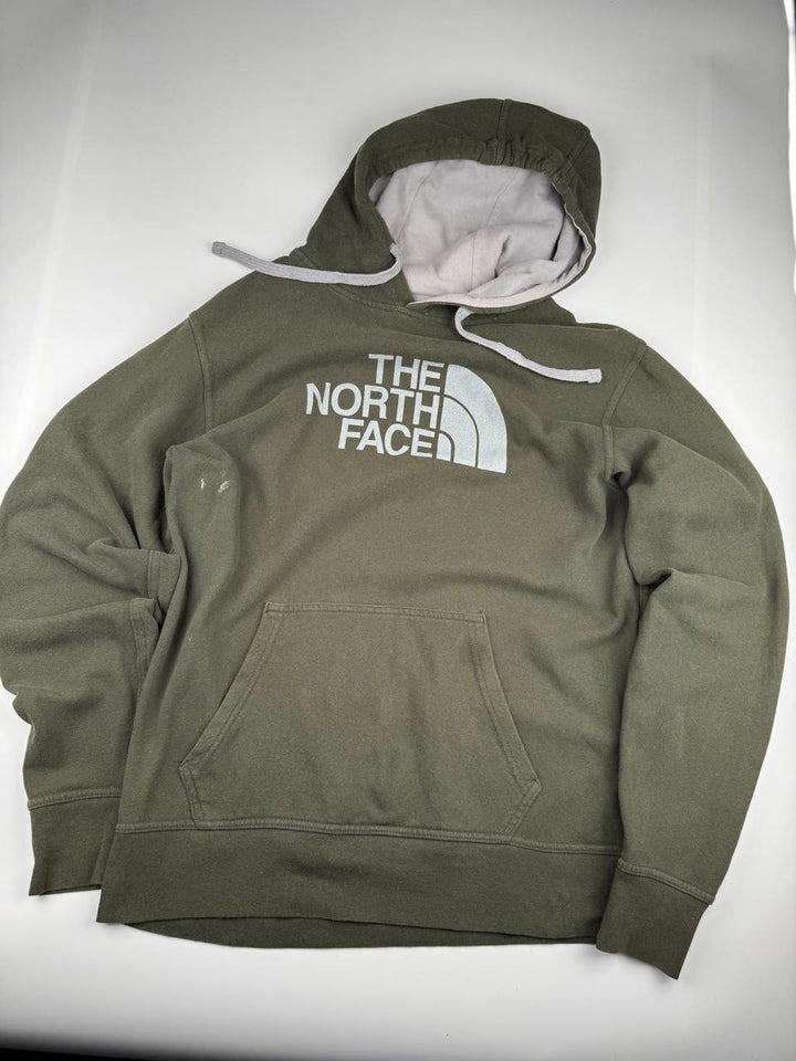 The North Face Mens Hoodie Green Size Medium